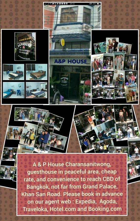 A & P House Lägenhet Bangkok Exteriör bild